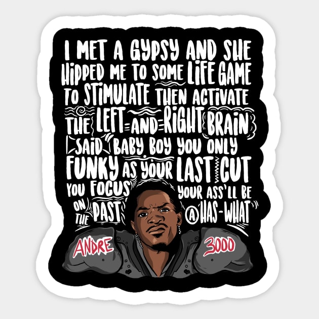 Andre 3 Stacks Sticker by Jones Factory